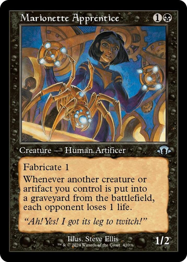 Marionette Apprentice (Retro Frame) Foil