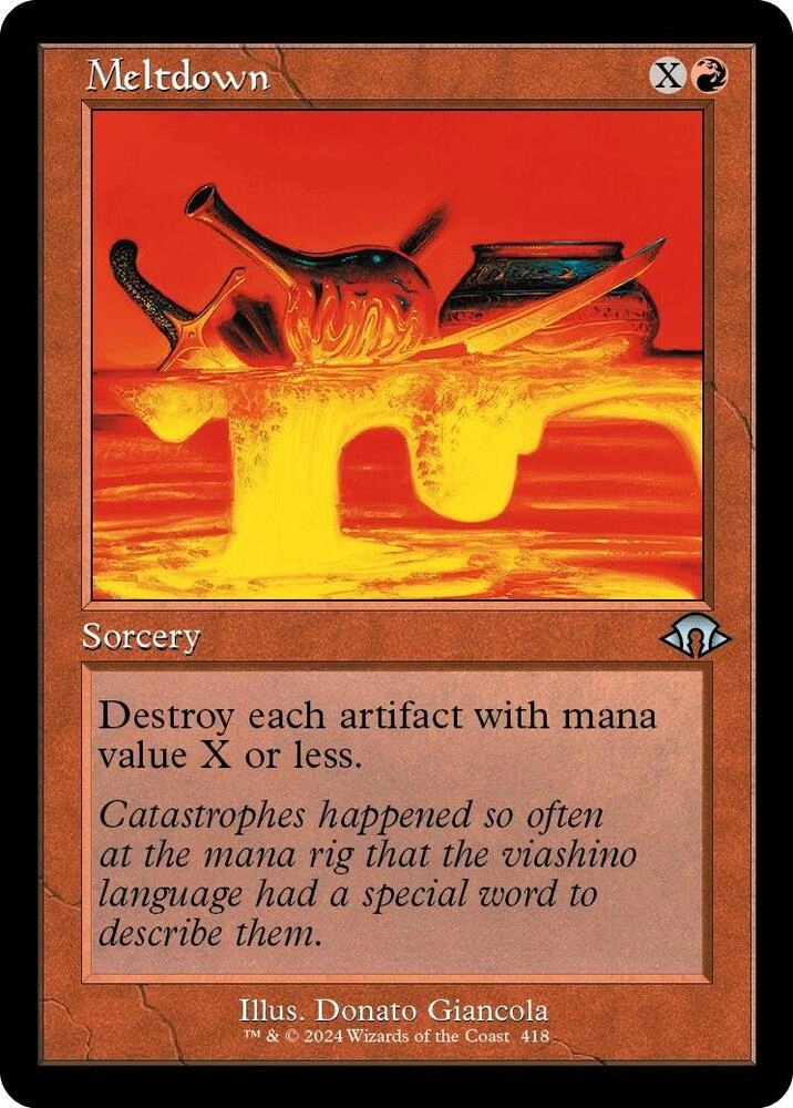Meltdown (Retro Frame) Foil
