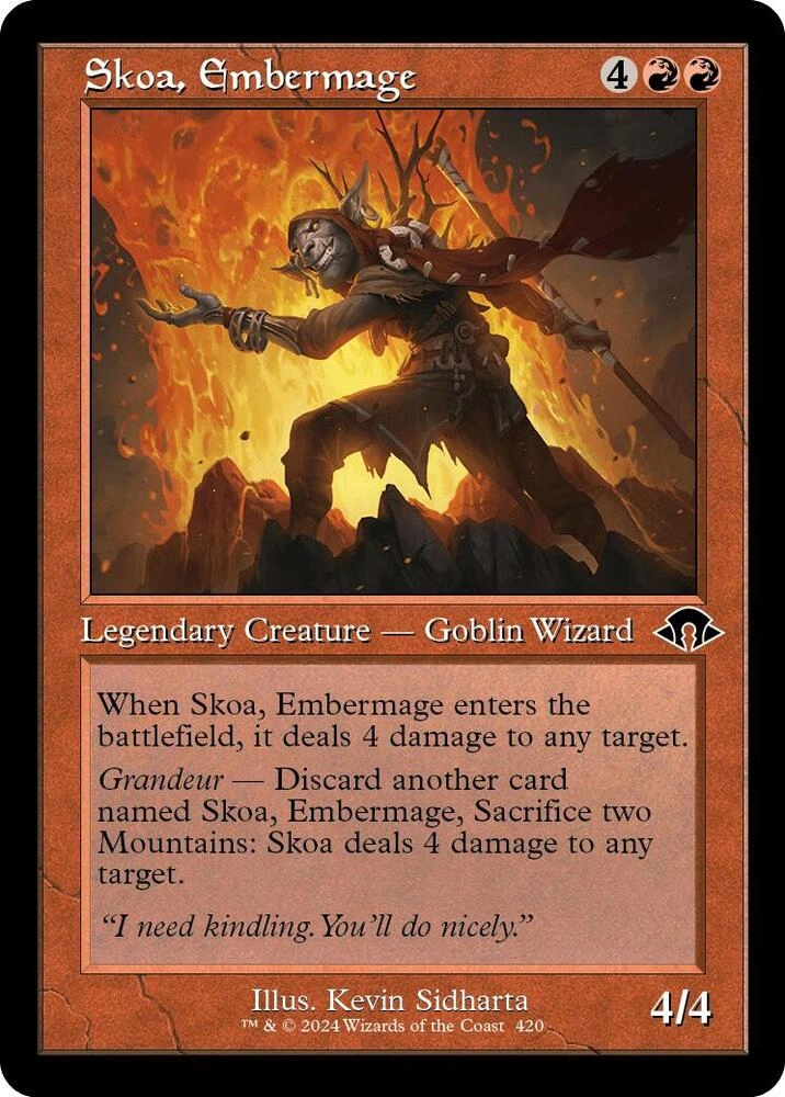 Skoa, Embermage (Retro Frame) Foil