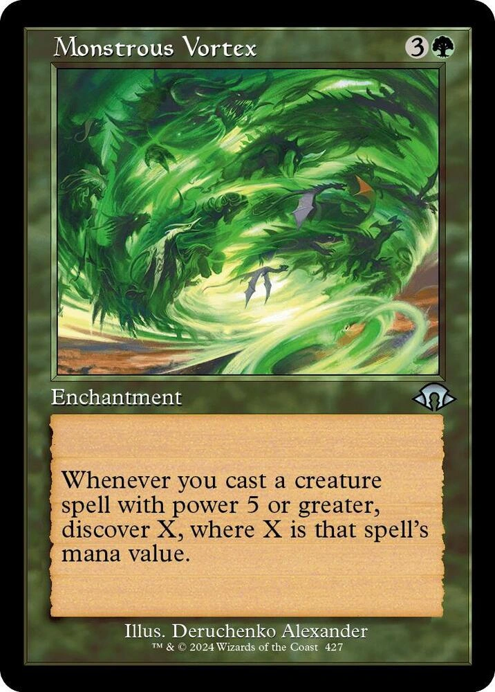 Monstrous Vortex (Retro Frame) Foil