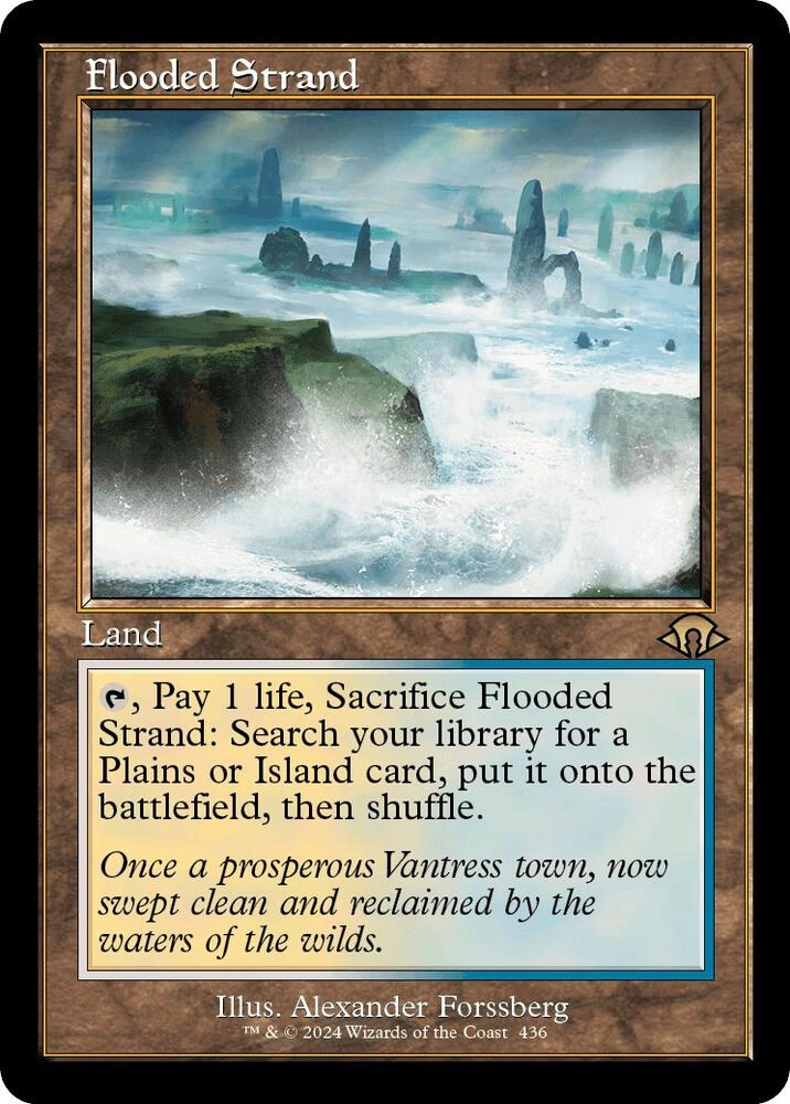 Flooded Strand (Retro Frame) Foil
