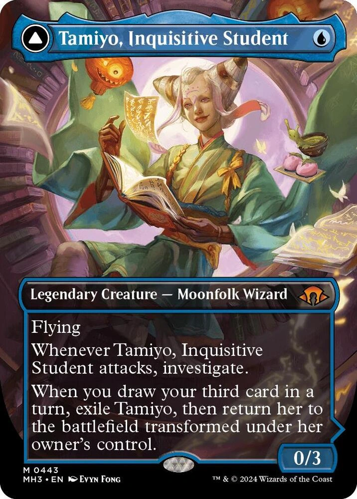 Tamiyo, Inquisitive Student (Borderless) Foil