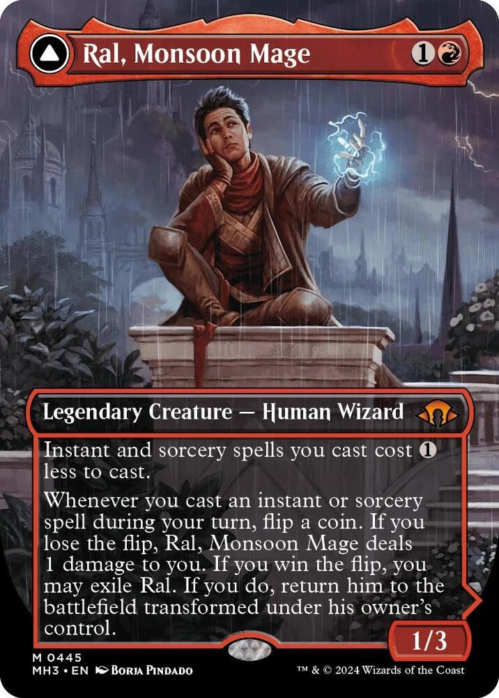 Ral, Monsoon Mage (Borderless) Foil