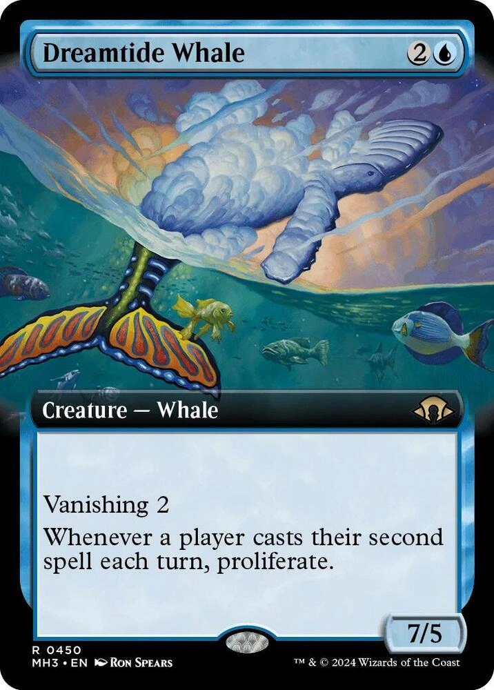 Dreamtide Whale (Extended Art) Foil