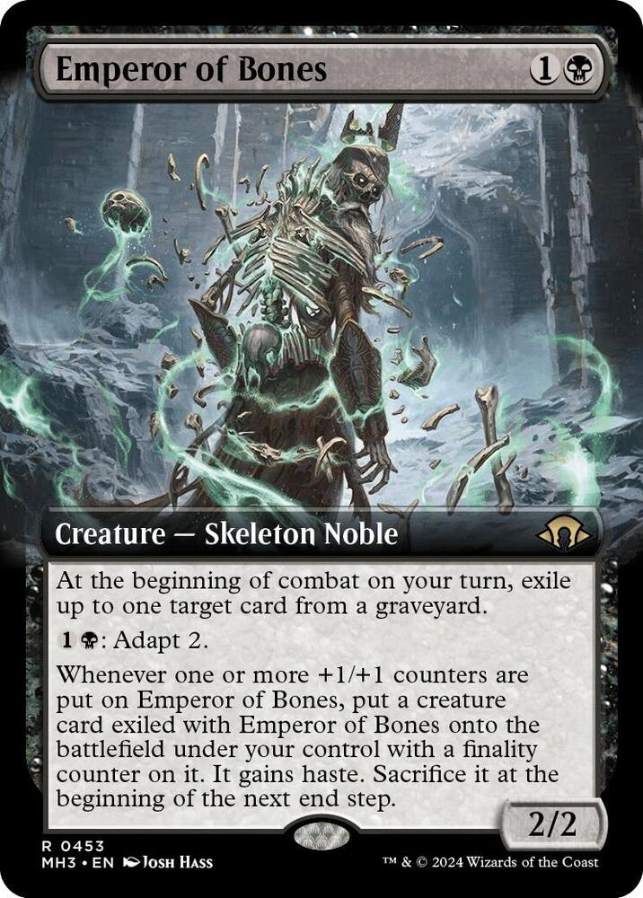 Emperor of Bones (Extended Art) Foil