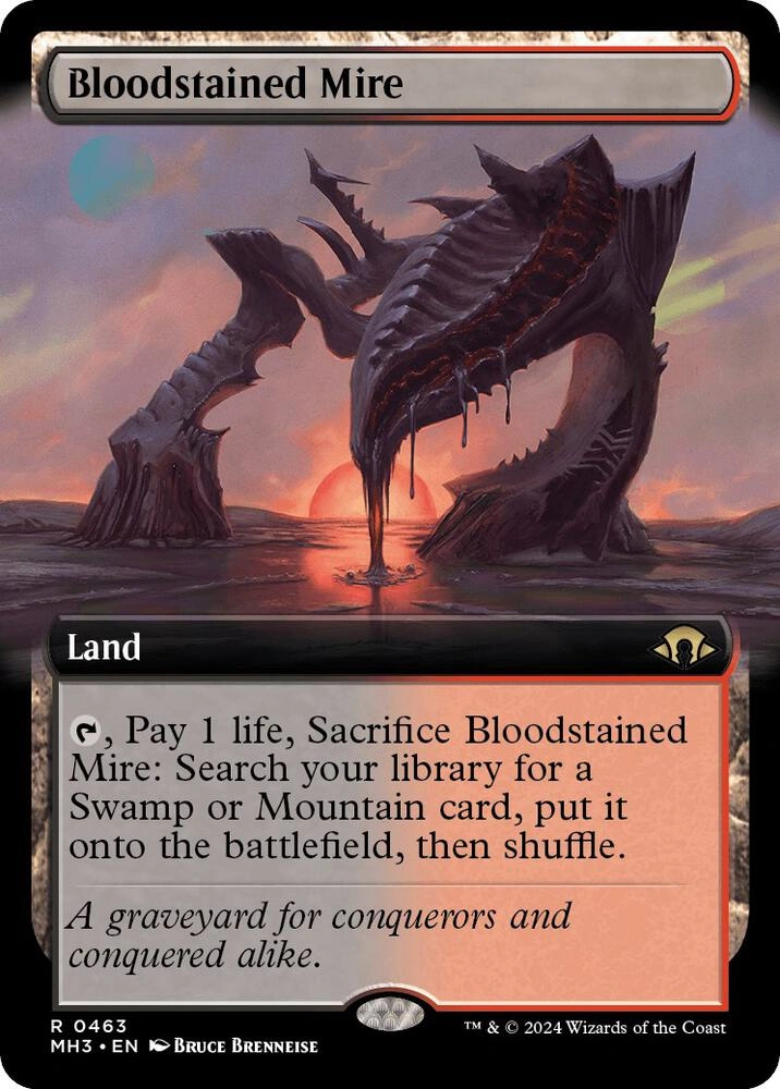 Bloodstained Mire (Extended Art) Foil