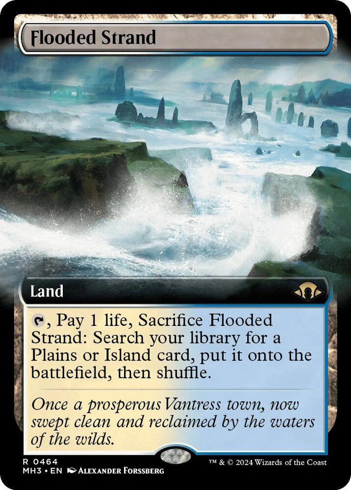 Flooded Strand (Extended Art) Foil