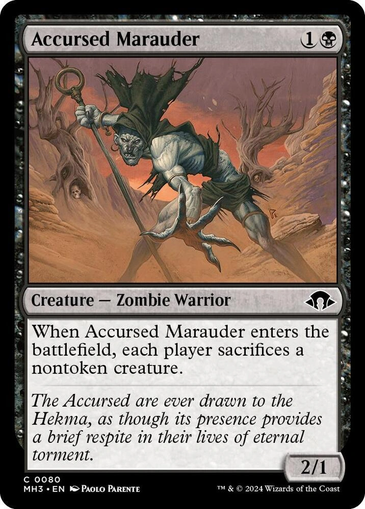 Accursed Marauder Foil