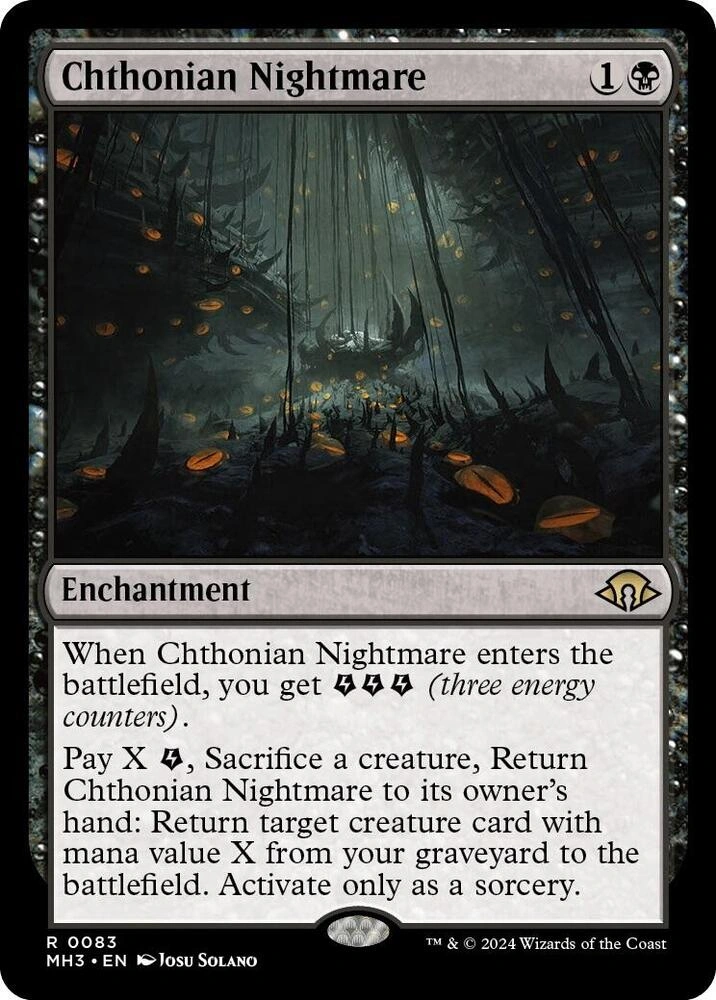 Chthonian Nightmare Foil