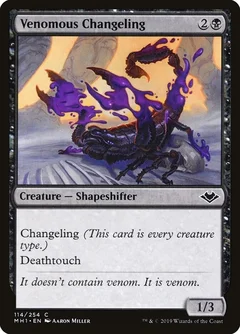 Venomous Changeling Foil 114
