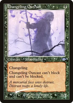 Changeling Outcast (Retro Frame) Foil 12
