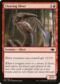 Cleaving Sliver Foil 121