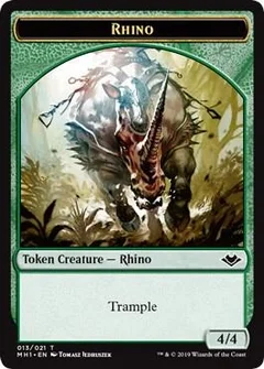 Rhino // Spirit Double-Sided Token 13 // 16