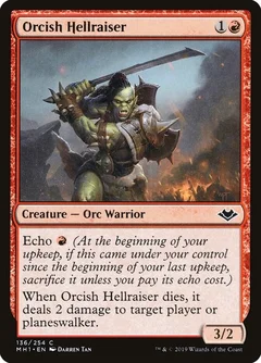 Orcish Hellraiser Foil 136