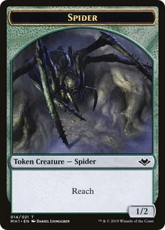 Spider // Spirit Double-Sided Token 14 // 16