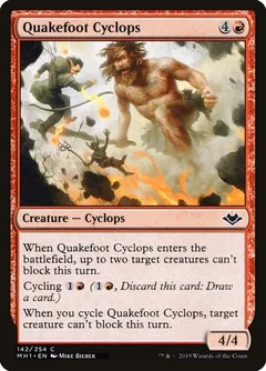 Quakefoot Cyclops Foil 142