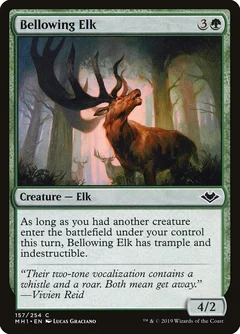 Bellowing Elk Foil 157