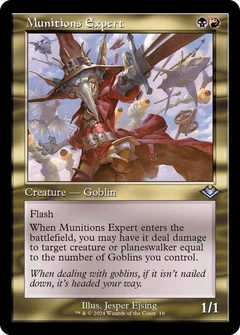 Munitions Expert (Retro Frame) Foil 16