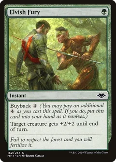Elvish Fury Foil 162