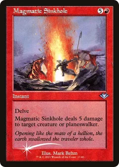 Magmatic Sinkhole (Retro Frame) Foil 17