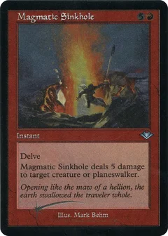 Magmatic Sinkhole (Retro Frame) (Foil Etched) 17