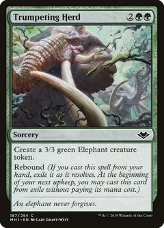Trumpeting Herd Foil 187
