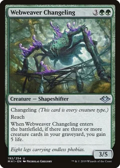 Webweaver Changeling Foil 192