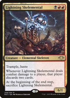 Lightning Skelemental Foil 208