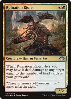 Ruination Rioter Foil 213