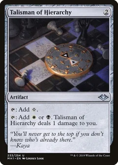 Talisman of Hierarchy 233