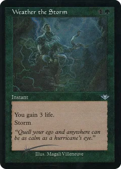Weather the Storm (Retro Frame) (Foil Etched) 24