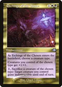 Etchings of the Chosen (Retro Frame) Foil 25