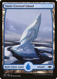 Snow-Covered Island Foil 251