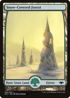 Snow-Covered Forest Foil 254