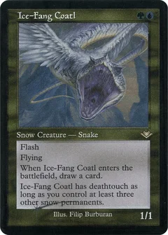 Ice-Fang Coatl (Retro Frame) (Foil Etched) 27