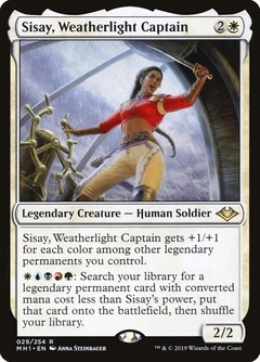 Sisay, Weatherlight Captain Foil 29