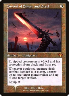 Sword of Sinew and Steel (Retro Frame) Foil 31