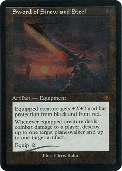 Sword of Sinew and Steel (Retro Frame) (Foil Etched) 31