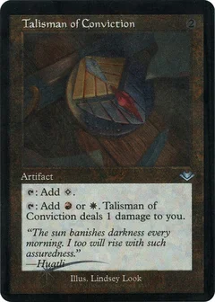 Talisman of Conviction (Retro Frame) (Foil Etched) 33