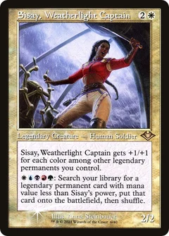 Sisay, Weatherlight Captain (Retro Frame) Foil 6