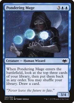 Pondering Mage Foil 63
