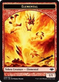 Elemental (008) // Myr Double-Sided Token 8 // 19