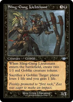 Sling-Gang Lieutenant (Retro Frame) 8