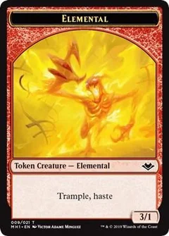 Elemental Token (009) Foil 9