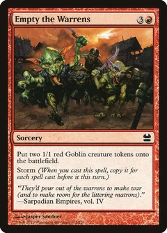 Empty the Warrens Foil 112