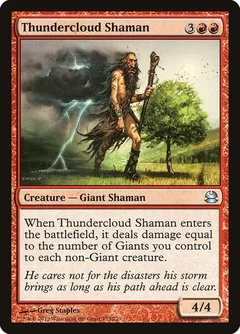 Thundercloud Shaman Foil 135