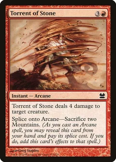 Torrent of Stone Foil 137