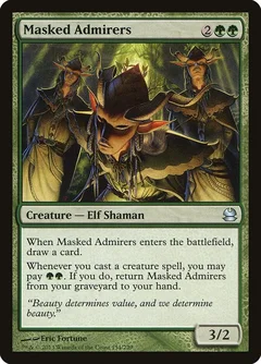 Masked Admirers Foil 154