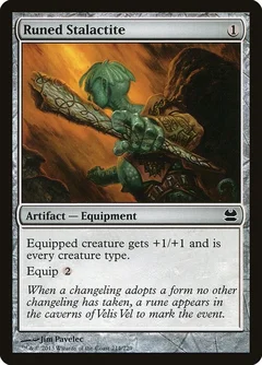 Runed Stalactite Foil 214