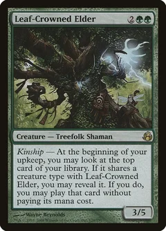 Leaf-Crowned Elder Foil 128